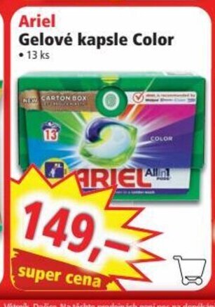 Ariel Gelové kapsle Color