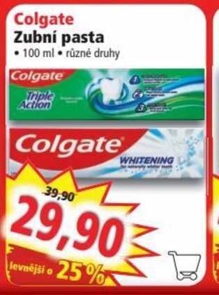 Norma Colgate Zubní pasta nabídka