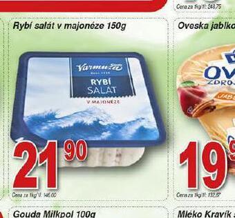 Hruška Rybí salát v majonéze nabídka