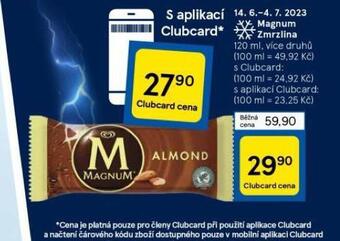 Tesco Magnum zmrzlina nabídka