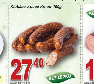 Hruška Klobása z pece kmotr nabídka