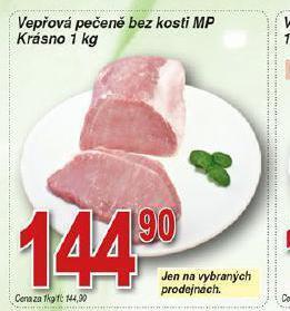 Hruška Vepřová pečeně bez kosti nabídka