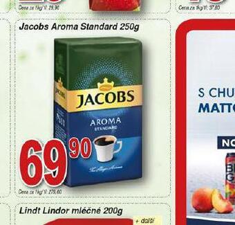 Hruška Jacobs aroma standard nabídka