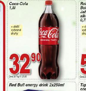 Hruška Coca cola 1,5l nabídka
