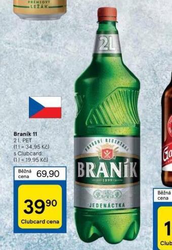 Tesco Pivo braník 11 nabídka