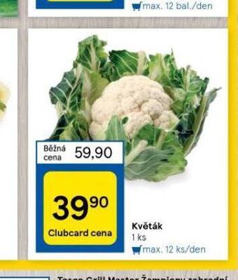 Tesco Květák nabídka