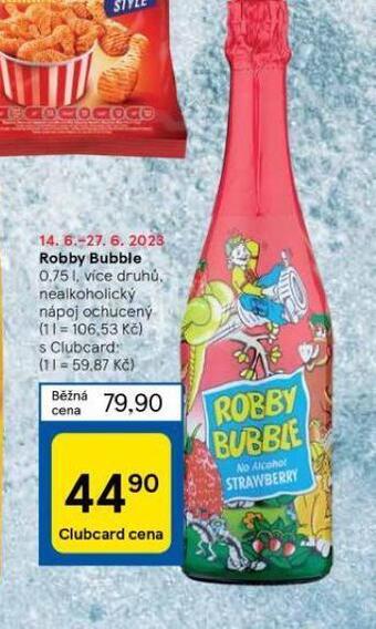 Tesco Robby bubble nabídka