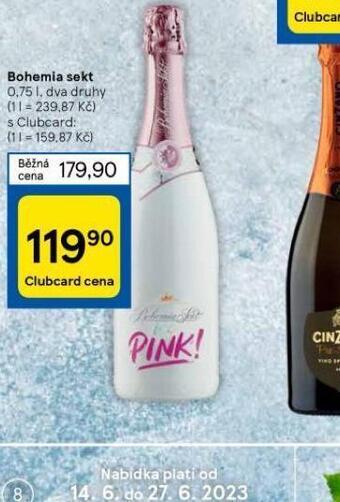 Tesco Bohemia sekt nabídka