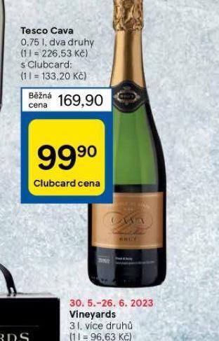 Tesco Tesco cava nabídka