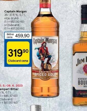 Tesco Captain morgan nabídka