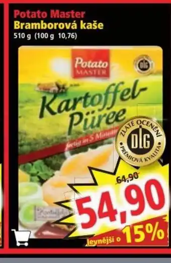 Norma Potato Master Bramborová kaše 510 g (100 g 10,76) nabídka