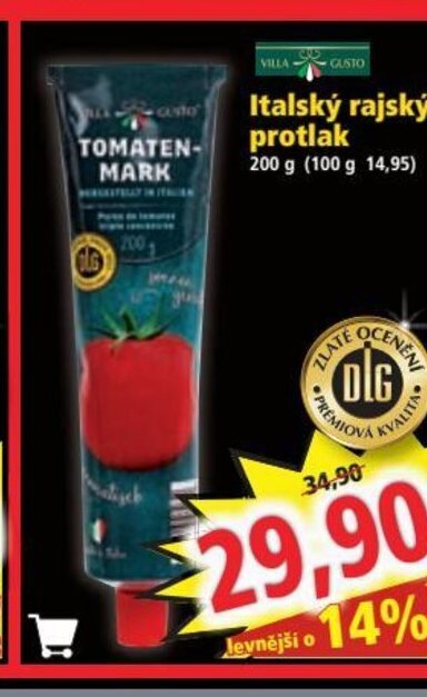 Norma Italský rajský protlak 200 g (100 g 14,95) nabídka