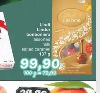 Jip Lindt Lindor bonboniera assorted nabídka
