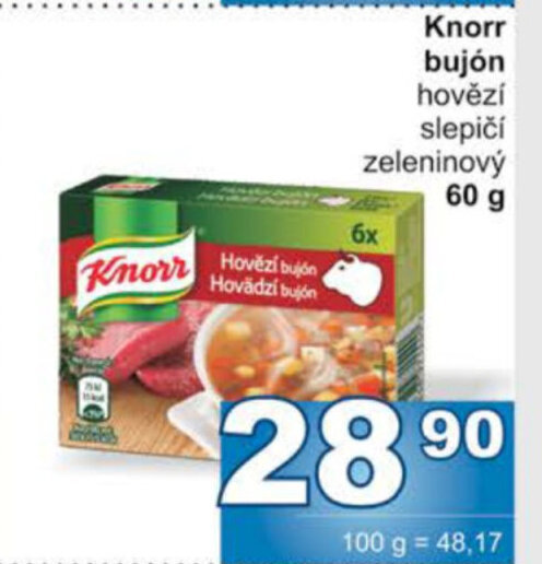 Jip Knorr bujón nabídka