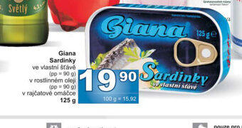 Jip Giana Sardinky nabídka