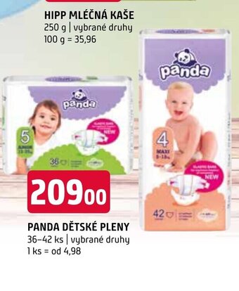 PANDA DĚTSKÉ PLENY