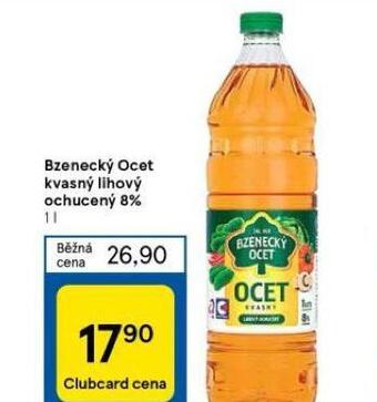 Tesco Bzenecký ocet kvasný lihový ochucený 8% nabídka