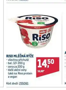 Riso mléčná rýže