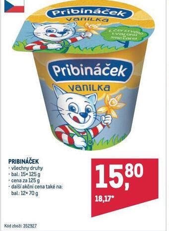 Makro Pribináček nabídka
