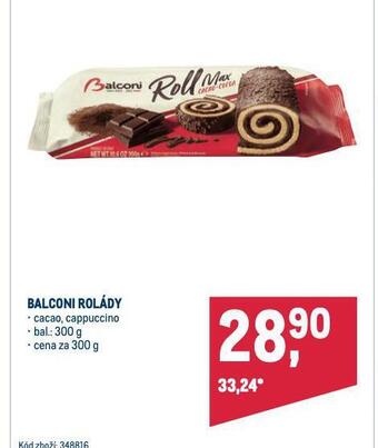Makro Balconi rolády nabídka