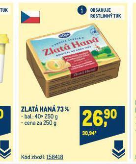 Makro Zlatá haná nabídka