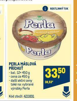 Makro Perla máslová příchuť nabídka