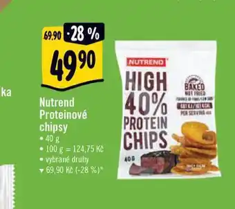 Albert Nutrend proteinová chipsy nabídka