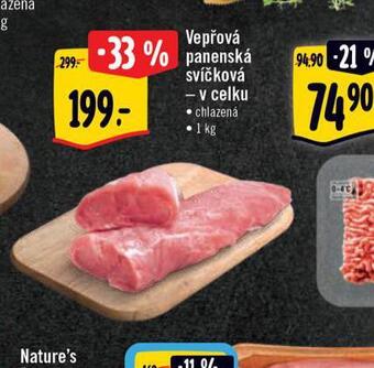 Albert Vepřová panenská svíčková nabídka