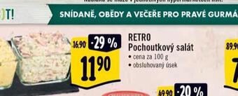 Albert Retro pochoutkový salát nabídka
