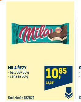 Makro Mila řezy nabídka