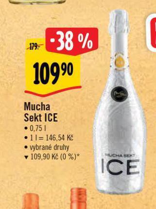 Albert Mucha sekt ice nabídka