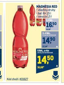 Makro Magnesia red nabídka