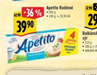 Albert Apetito rodinné nabídka