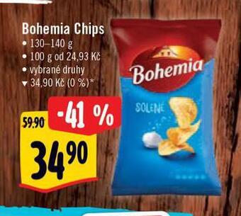 Albert Bohemia chips nabídka