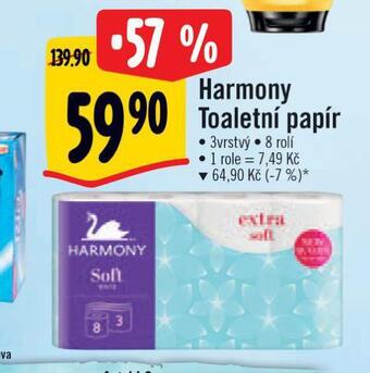 Albert Harmony toaletní papír nabídka