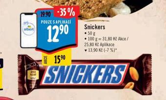 Albert Snickers nabídka