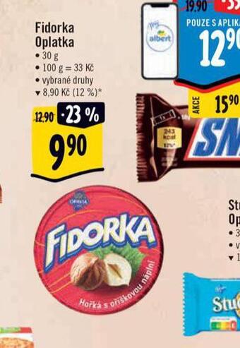 Albert Fidorka oplatka nabídka