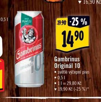 Albert Pivo gambrinus nabídka