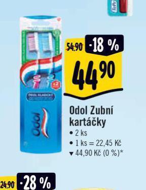 Albert Odol zubní kartáček nabídka