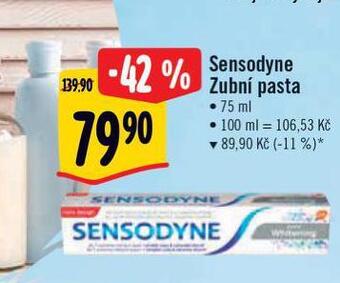 Albert Sensodyne zubní pasta nabídka