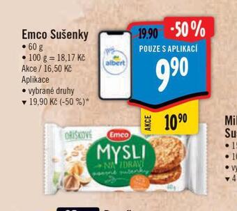 Albert Emco sušenky nabídka
