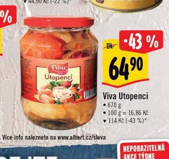 Albert Viva utopenci nabídka