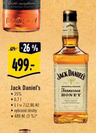 Albert Jack daniel's nabídka