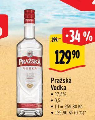 Albert Pražská vodka nabídka