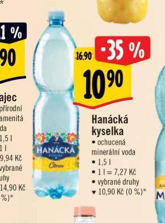 Albert Hanácká kyselka nabídka
