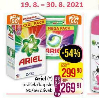 Teta Ariel prací prostředek nabídka