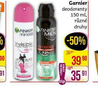Teta Garnier deodorant nabídka