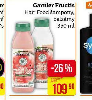 Teta Garnier fructis hair food šampon, balzám nabídka