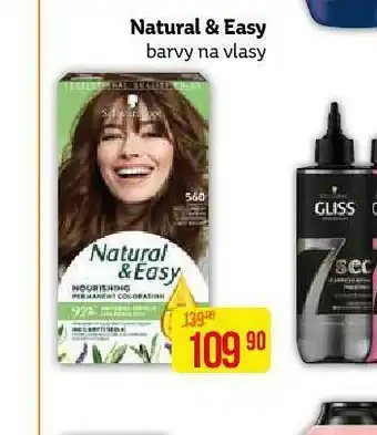 Teta Natural &amp; easy barva na vlasy nabídka