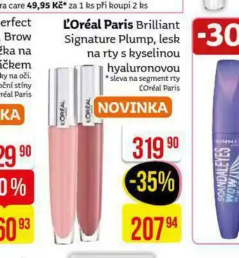 Teta Loreal paris lesk na rty nabídka